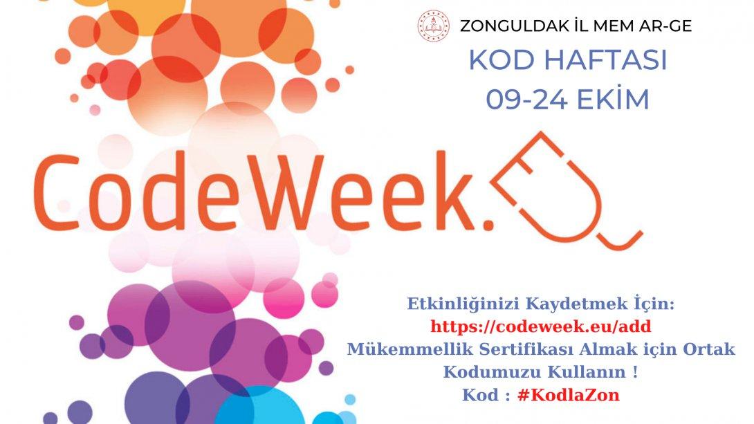 Avrupa Kod Haftası ve KodlaZon Codeweek Etkinliğimiz